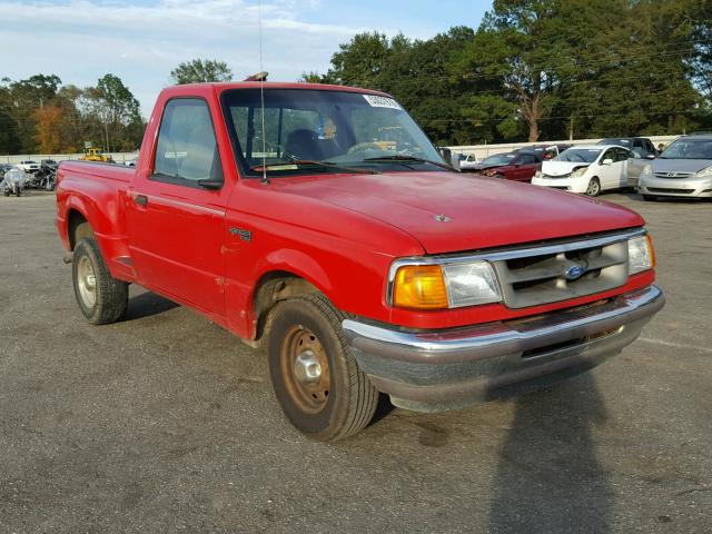 1FTCR10A2VPB14761 - 1997 FORD RANGER RED photo 1