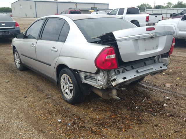 1G1ZS52F85F131836 - 2005 CHEVROLET MALIBU GRAY photo 3