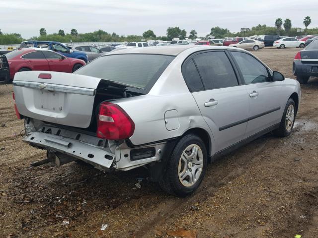 1G1ZS52F85F131836 - 2005 CHEVROLET MALIBU GRAY photo 4