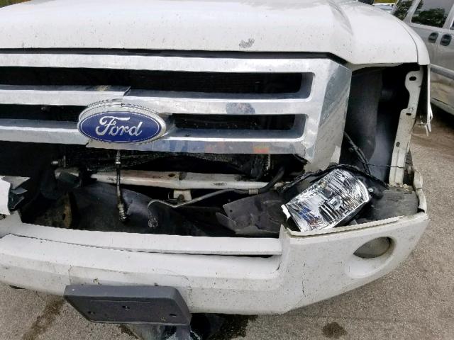 1FMJU1J53BEF46074 - 2011 FORD EXPEDITION WHITE photo 9