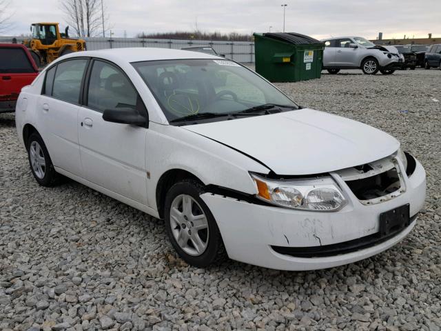 1G8AJ55F17Z103830 - 2007 SATURN ION LEVEL WHITE photo 1