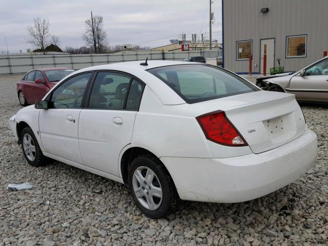 1G8AJ55F17Z103830 - 2007 SATURN ION LEVEL WHITE photo 3