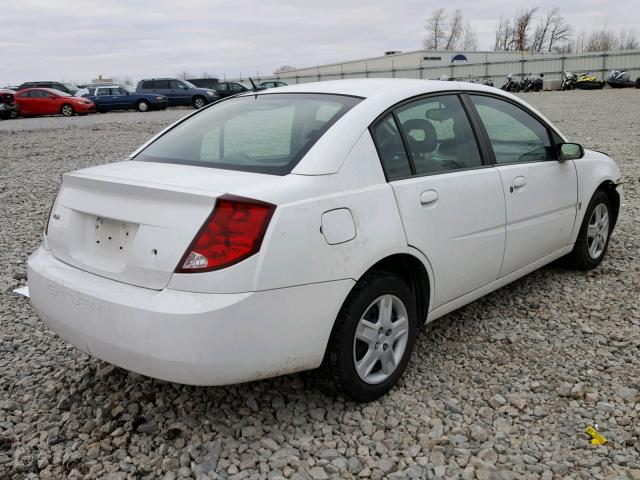 1G8AJ55F17Z103830 - 2007 SATURN ION LEVEL WHITE photo 4