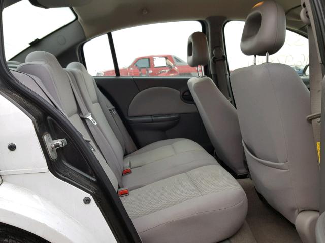 1G8AJ55F17Z103830 - 2007 SATURN ION LEVEL WHITE photo 6
