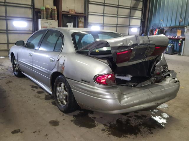 1G4HP54K514172375 - 2001 BUICK LESABRE CU SILVER photo 3