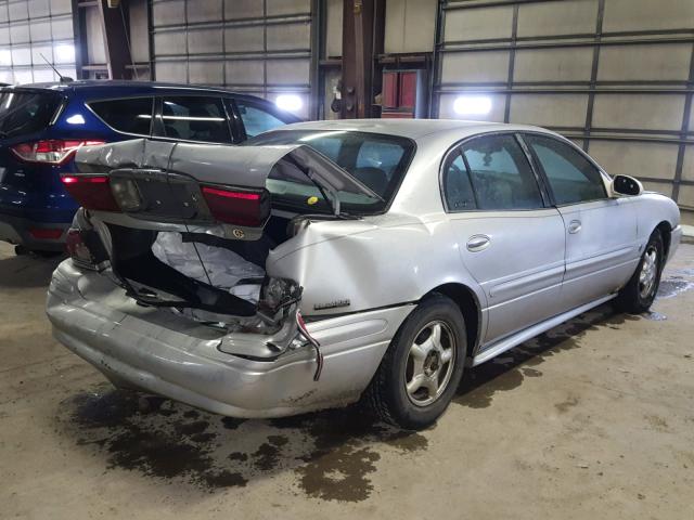 1G4HP54K514172375 - 2001 BUICK LESABRE CU SILVER photo 4