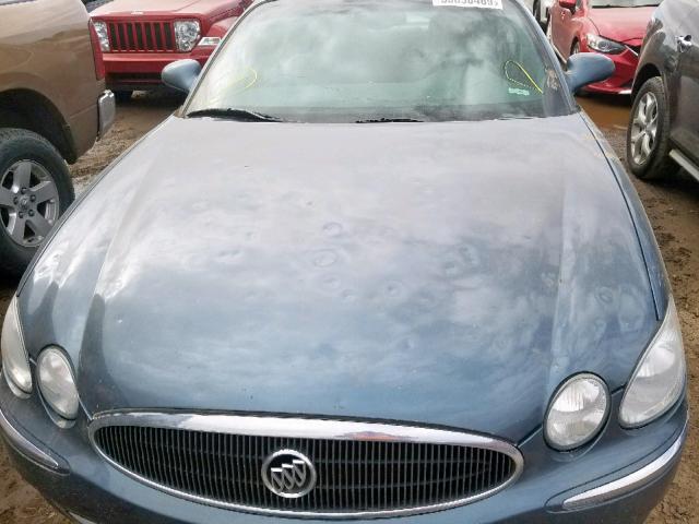 2G4WD582X71241124 - 2007 BUICK LACROSSE C GRAY photo 10