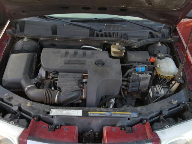1G8AL55B06Z139630 - 2006 SATURN ION LEVEL BURGUNDY photo 7