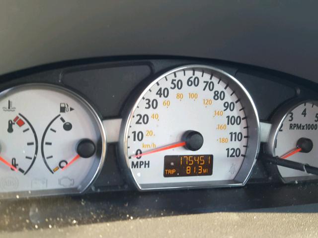 1G8AL55B06Z139630 - 2006 SATURN ION LEVEL BURGUNDY photo 8