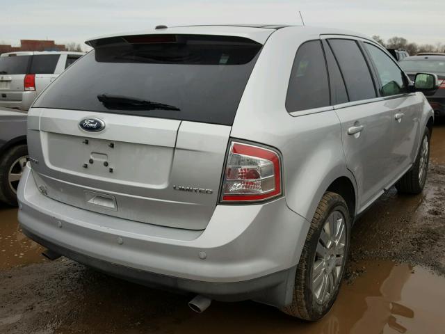 2FMDK3KC9ABB62645 - 2010 FORD EDGE LIMIT SILVER photo 4