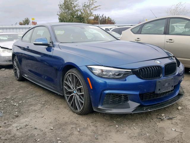 WBA4W9C57JAB95201 - 2018 BMW 440XI BLUE photo 1