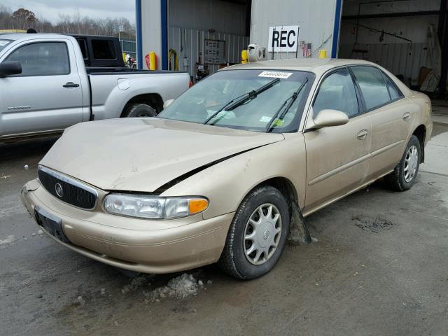 2G4WS52J141210202 - 2004 BUICK CENTURY CU GOLD photo 2