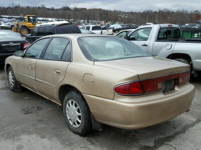 2G4WS52J141210202 - 2004 BUICK CENTURY CU GOLD photo 3