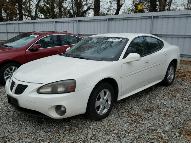 2G2WP552581109913 - 2008 PONTIAC GRAND PRIX WHITE photo 2