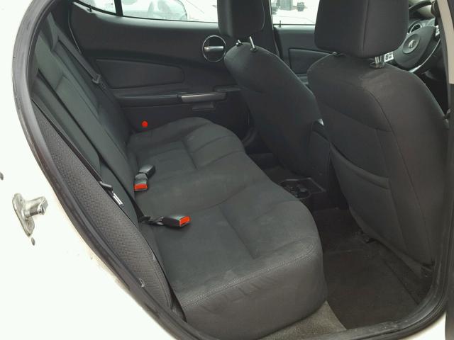 2G2WP552581109913 - 2008 PONTIAC GRAND PRIX WHITE photo 6