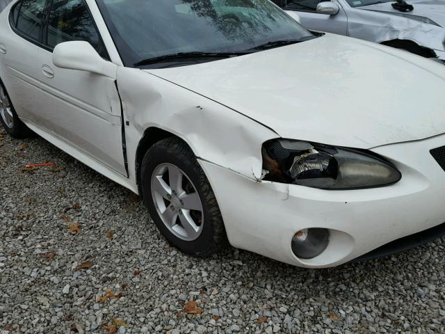 2G2WP552581109913 - 2008 PONTIAC GRAND PRIX WHITE photo 9