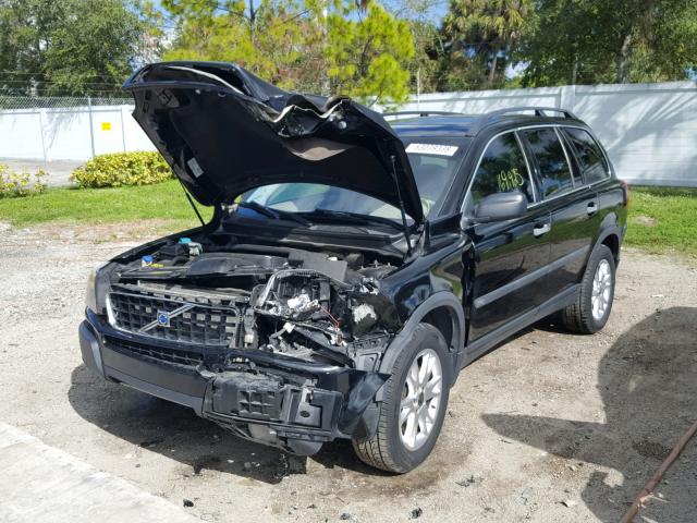 YV1CZ911151153691 - 2005 VOLVO XC90 T6 BLACK photo 2