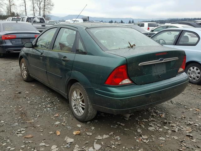 1FAFP3839YW364180 - 2000 FORD FOCUS ZTS GREEN photo 3