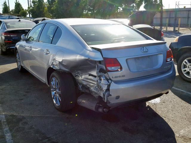 JTHBH96S165014885 - 2006 LEXUS GS 300 SILVER photo 3