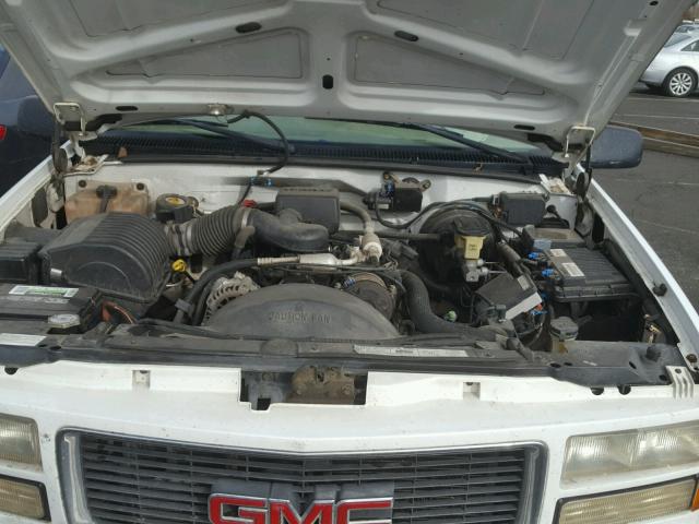 1GTGC24R8YR103460 - 2000 GMC SIERRA C25 WHITE photo 7