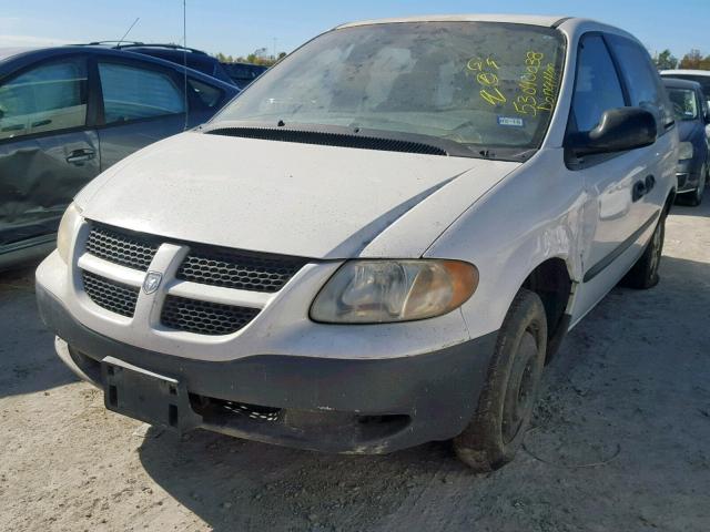 1D4GP25B33B112612 - 2003 DODGE CARAVAN SE WHITE photo 2