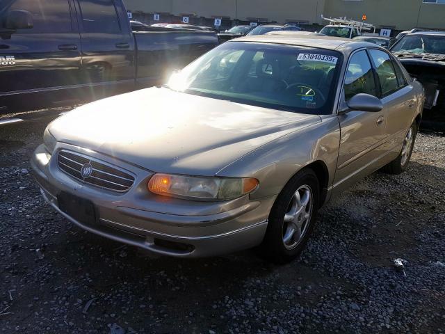 2G4WB55K0Y1137382 - 2000 BUICK REGAL LS BEIGE photo 2