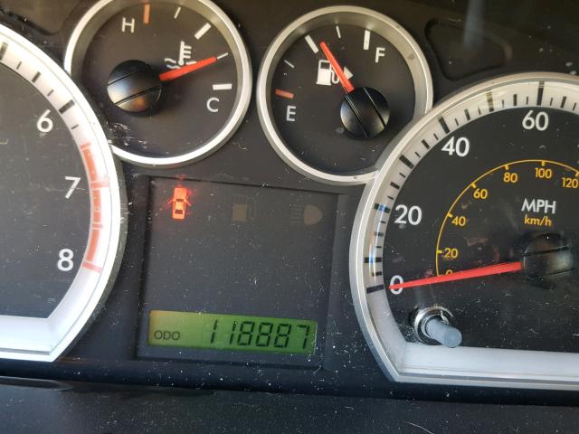 KL1TD66E79B380020 - 2009 CHEVROLET AVEO LS BLUE photo 8