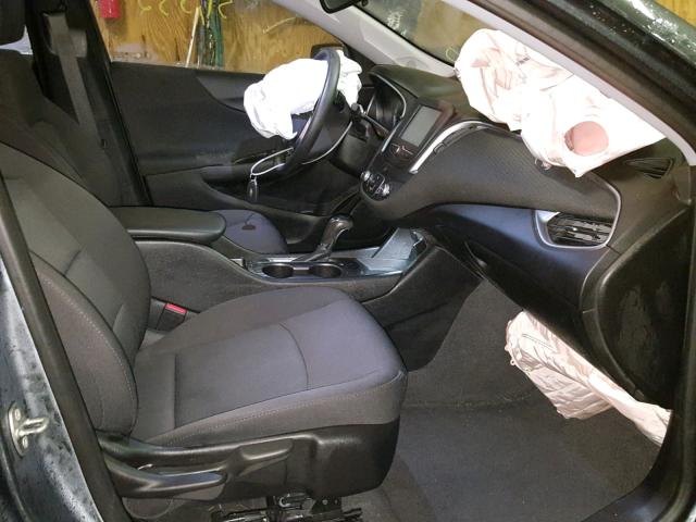 1G1ZB5STXHF276273 - 2017 CHEVROLET MALIBU LS CHARCOAL photo 5