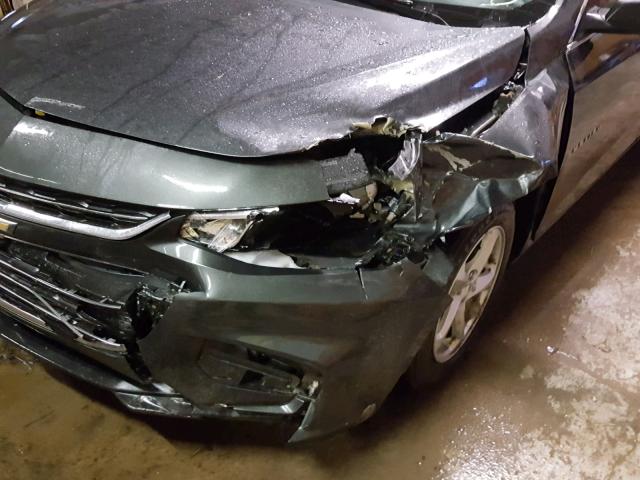 1G1ZB5STXHF276273 - 2017 CHEVROLET MALIBU LS CHARCOAL photo 9