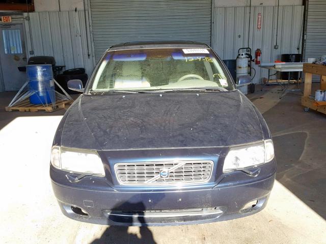 YV1TS91Z541351070 - 2004 VOLVO S80 T6 BLUE photo 9