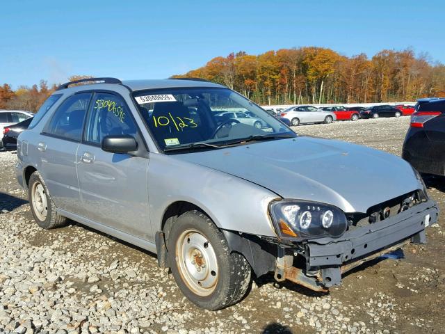 JF1GG65514G818258 - 2004 SUBARU IMPREZA TS SILVER photo 1