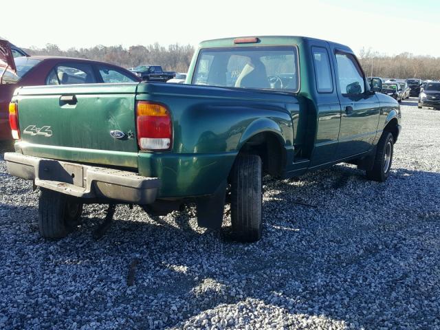 1FTZR15V9XTA87882 - 1999 FORD RANGER SUP GREEN photo 4