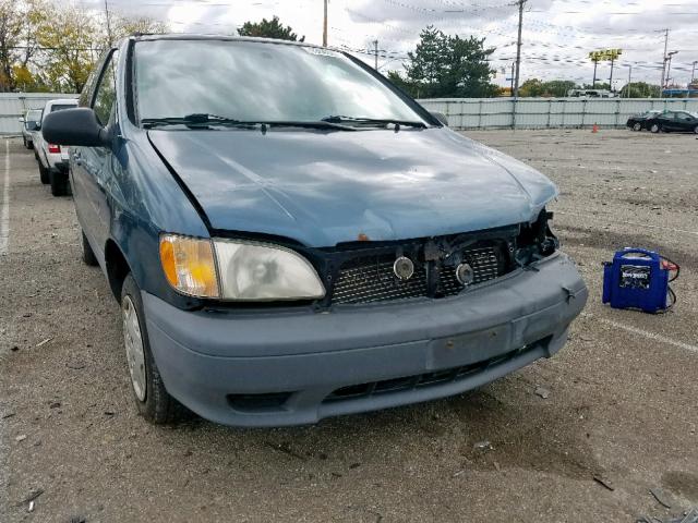 4T3ZF13C62U474048 - 2002 TOYOTA SIENNA LE BLUE photo 1