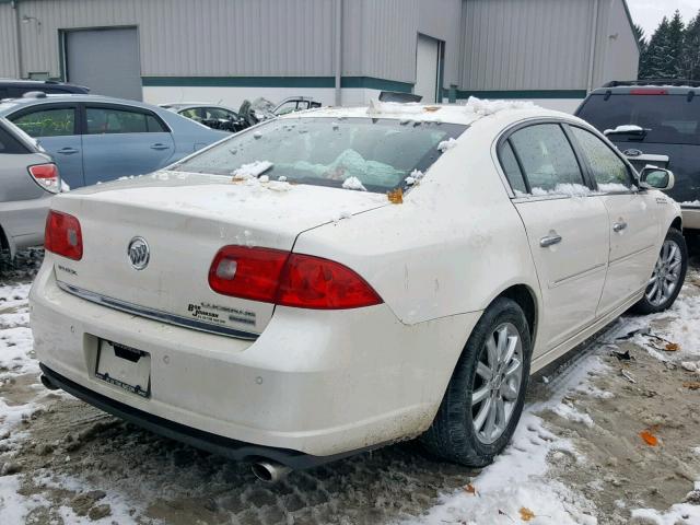 1G4HK5ES2BU124508 - 2011 BUICK LUCERNE SU WHITE photo 4