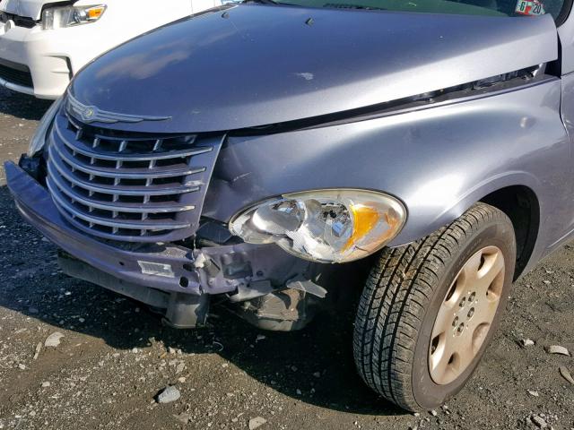 3A4FY48B47T559946 - 2007 CHRYSLER PT CRUISER BLUE photo 9