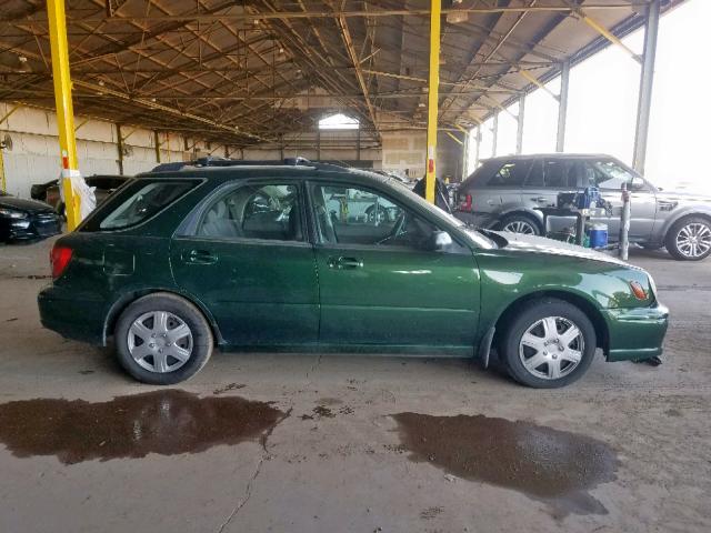 JF1GG655X3H803072 - 2003 SUBARU IMPREZA TS GREEN photo 9