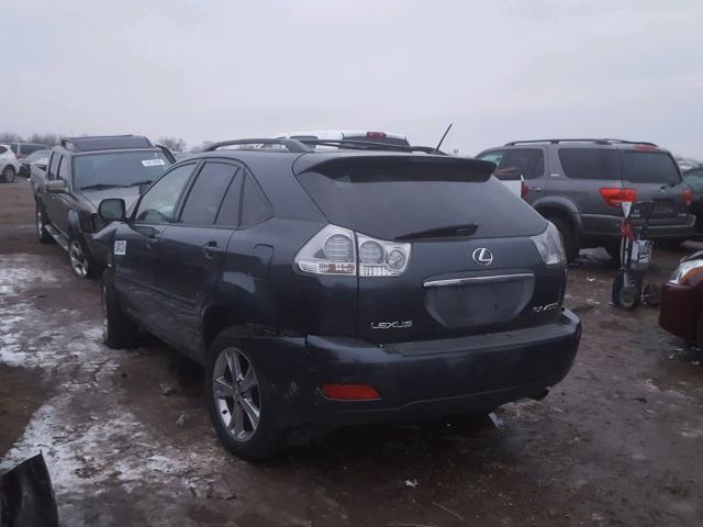 JTJHW31U960021827 - 2006 LEXUS RX 400 CHARCOAL photo 3