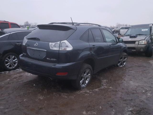 JTJHW31U960021827 - 2006 LEXUS RX 400 CHARCOAL photo 4