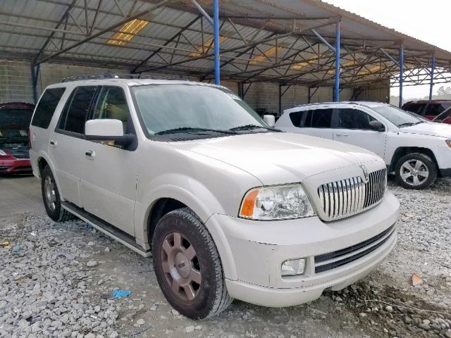 5LMFU27565LJ13011 - 2005 LINCOLN NAVIGATOR WHITE photo 1