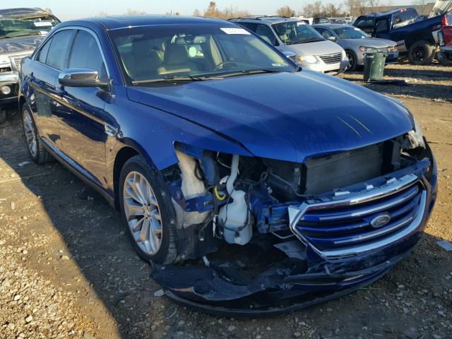 1FAHP2F86DG217417 - 2013 FORD TAURUS LIM BLUE photo 1