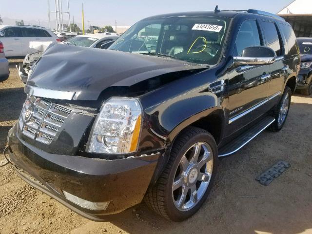 1GYUCBEF6AR100838 - 2010 CADILLAC ESCALADE L BLACK photo 2