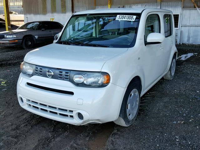 JN8AZ2KR6DT300121 - 2013 NISSAN CUBE S WHITE photo 2