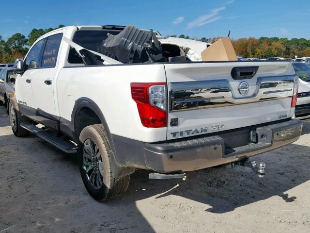 1N6BA1F40JN525812 - 2018 NISSAN TITAN XD S WHITE photo 3