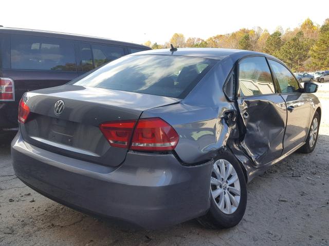 1VWAH7A31DC112838 - 2013 VOLKSWAGEN PASSAT S GRAY photo 9