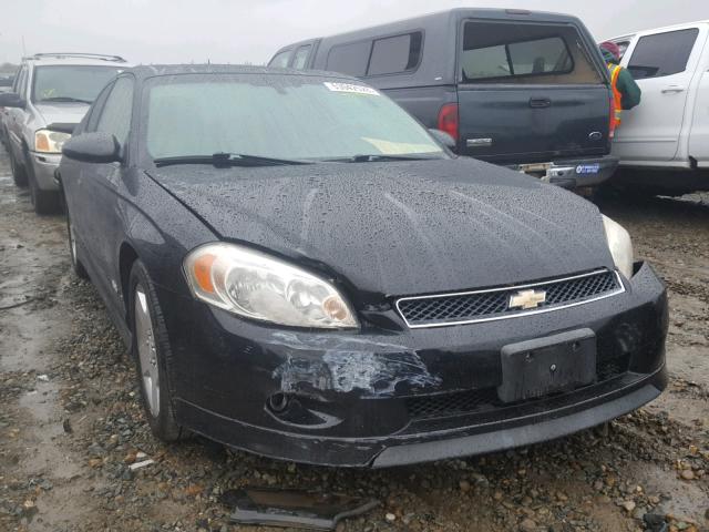 2G1WL16C569223070 - 2006 CHEVROLET MONTE CARL BLACK photo 1