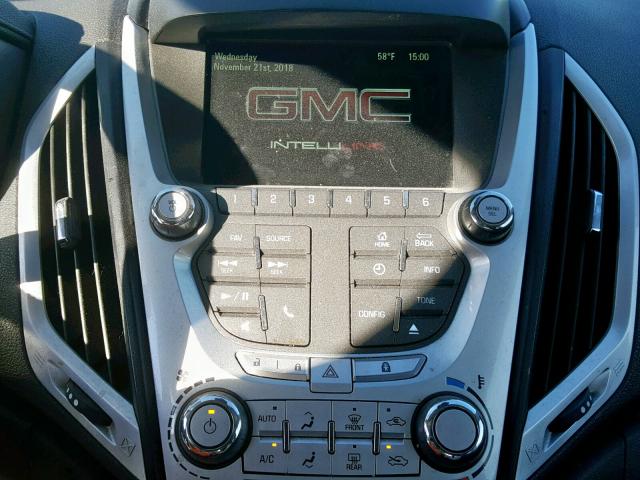 2GKALREK6E6203715 - 2014 GMC TERRAIN SL SILVER photo 9