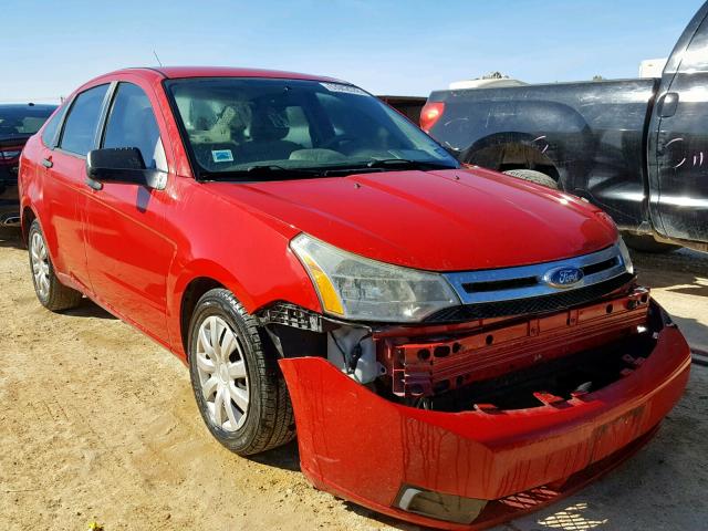 1FAHP34N78W157304 - 2008 FORD FOCUS S/SE RED photo 1