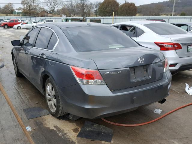 1HGCP2F86AA054255 - 2010 HONDA ACCORD EXL CHARCOAL photo 3