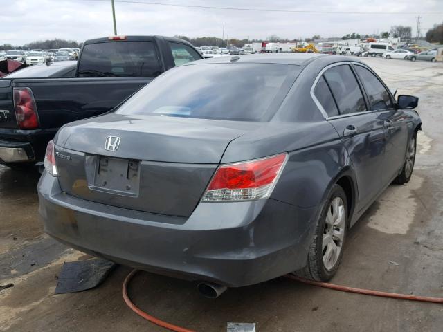 1HGCP2F86AA054255 - 2010 HONDA ACCORD EXL CHARCOAL photo 4