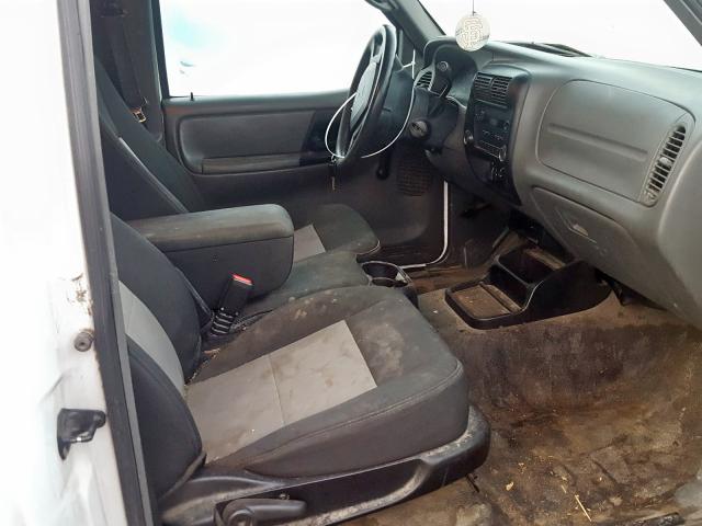 1FTYR14U17PA65257 - 2007 FORD RANGER SUP WHITE photo 5